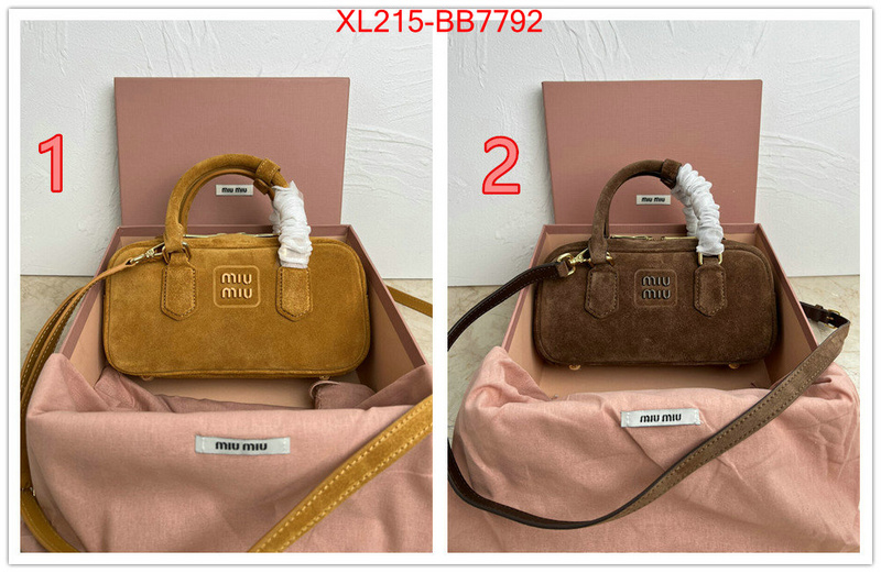 Miu Miu Bags(TOP)-Crossbody- best quality designer ID: BB7792 $: 215USD,