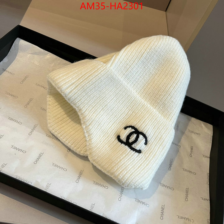 Cap (Hat)-Chanel top fake designer ID: HA2301 $: 35USD