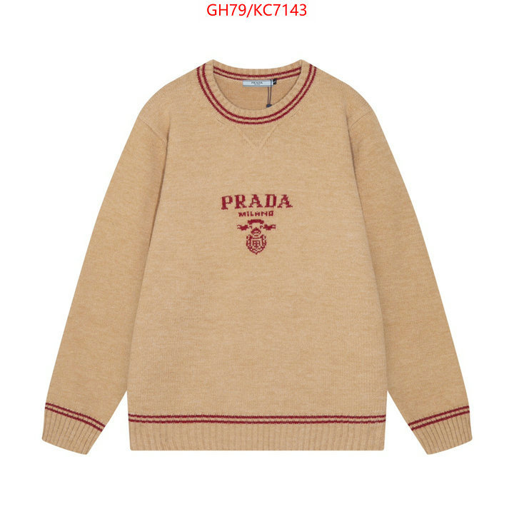 Clothing-Prada buy aaaaa cheap ID: KC7143 $: 79USD