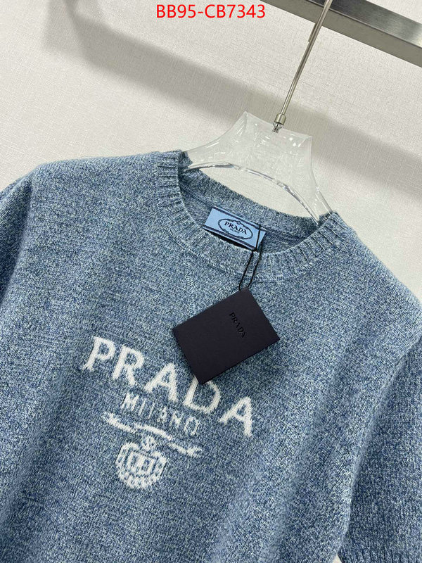 Clothing-Prada perfect ID: CB7343 $: 95USD