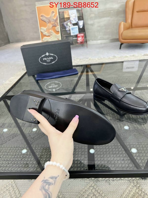 Men shoes-Prada high quality replica designer ID: SB8652 $: 189USD