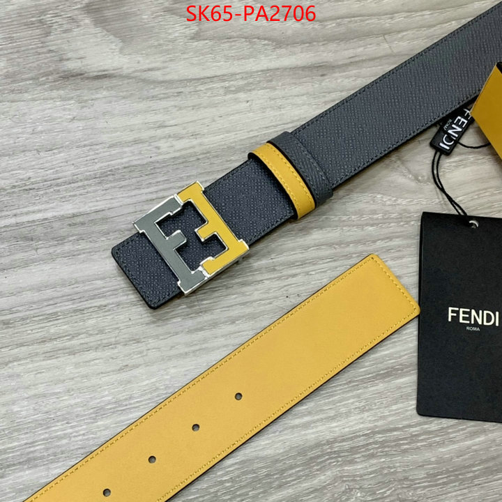 Belts-Fendi knockoff highest quality ID:PA2706 $: 65USD