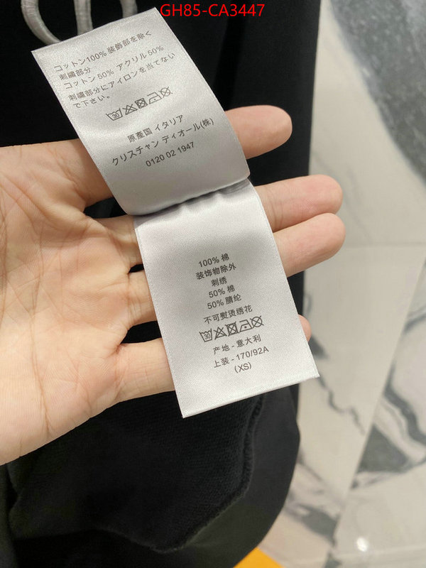 Clothing-Dior top quality website ID: CA3447 $: 85USD