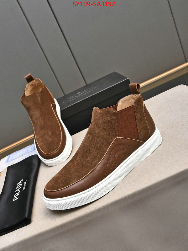 Men shoes-Prada 2024 replica wholesale cheap sales online ID: SA3192 $: 109USD