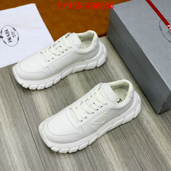 Men shoes-Prada replica 1:1 ID: SB8656 $: 155USD