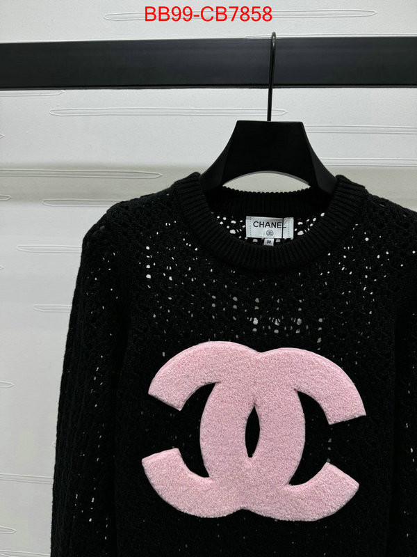 Clothing-Chanel same as original ID: CB7858 $: 99USD