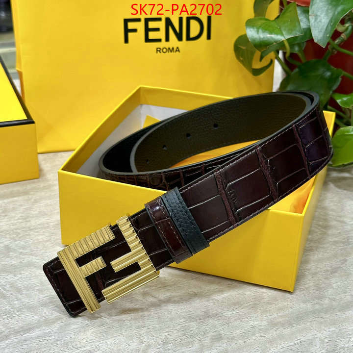 Belts-Fendi is it illegal to buy dupe ID:PA2702 $: 72USD