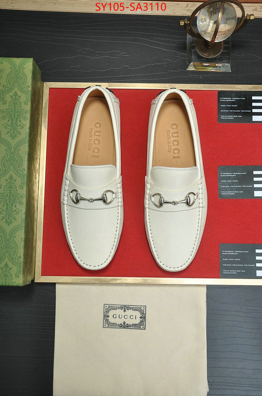 Men Shoes-Gucci top quality fake ID: SA3110 $: 105USD