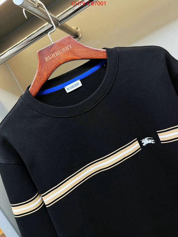 Clothing-Burberry cheap wholesale ID: CB7001 $: 79USD