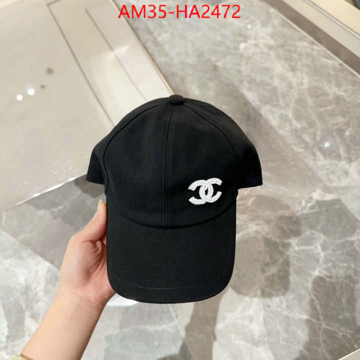 Cap (Hat)-Chanel where quality designer replica ID: HA2472 $: 35USD