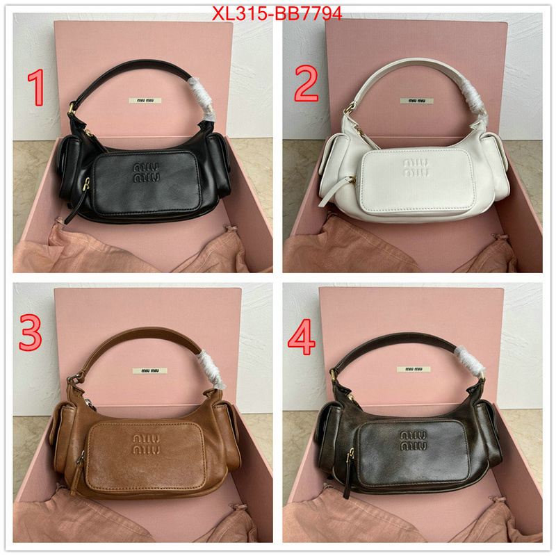 Miu Miu Bags(TOP)-Handbag- what's best ID: BB7794 $: 315USD,