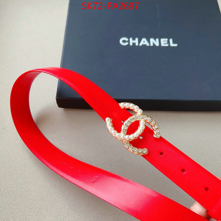 Belts-Chanel copy aaaaa ID: PA2697 $: 72USD