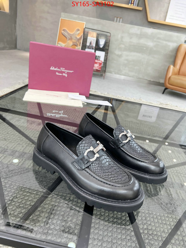 Men shoes-Ferragamo 1:1 clone ID: SA3102 $: 165USD