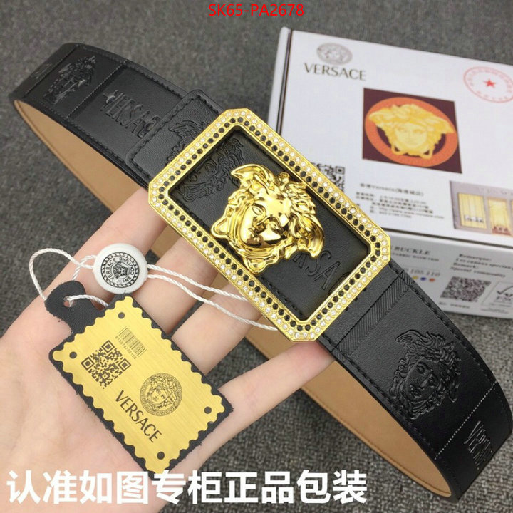 Belts-Versace sell online luxury designer ID: PA2678 $: 65USD