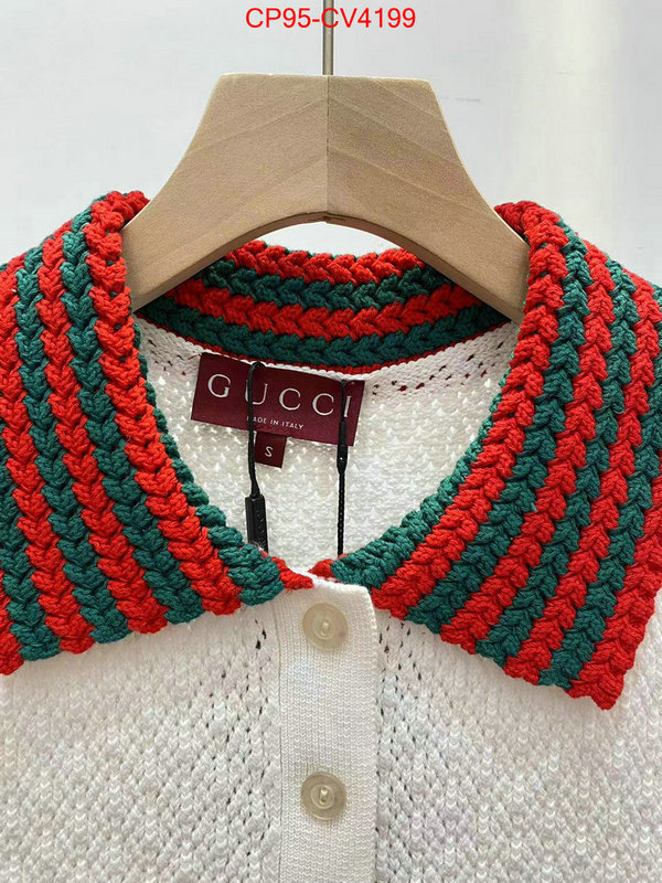 Clothing-Gucci first copy ID: CV4199 $: 95USD