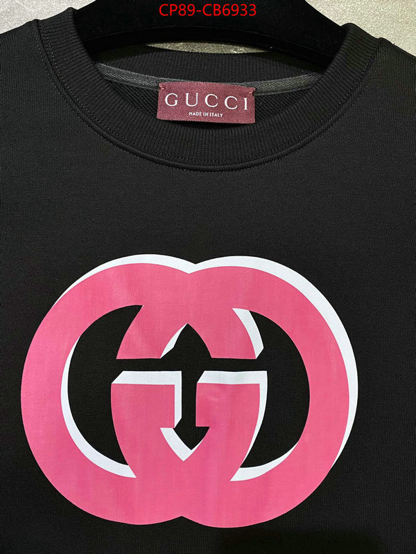 Clothing-Gucci customize the best replica ID: CB6933 $: 89USD