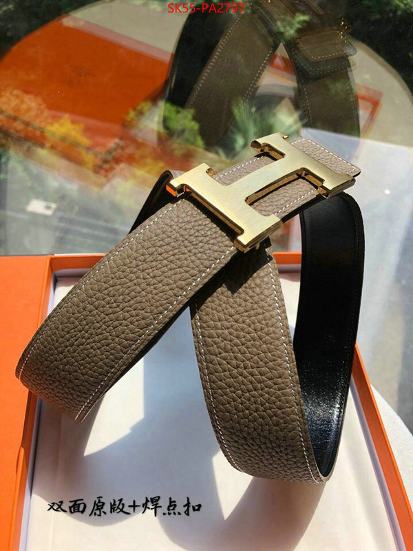 Belts-Hermes top sale ID: PA2797 $: 55USD