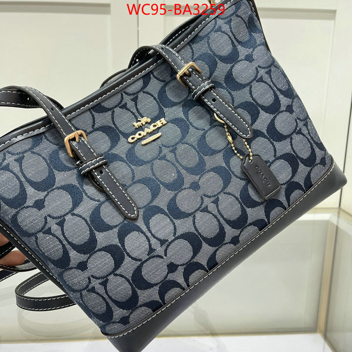 Coach Bags(4A)-Handbag- high quality happy copy ID: BA3259 $: 95USD,