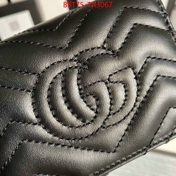 Gucci Bags(4A)-Wallet- the best affordable ID: TA3067 $: 75USD,