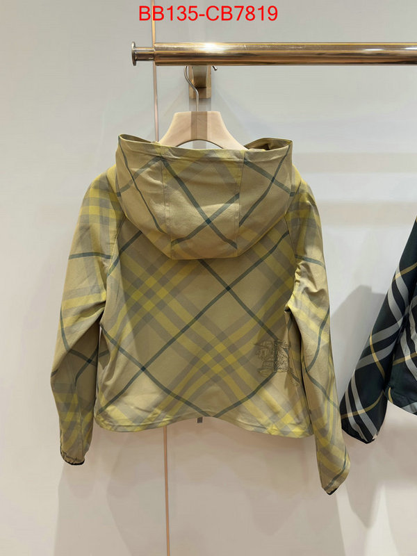 Clothing-Burberry replica us ID: CB7819 $: 135USD