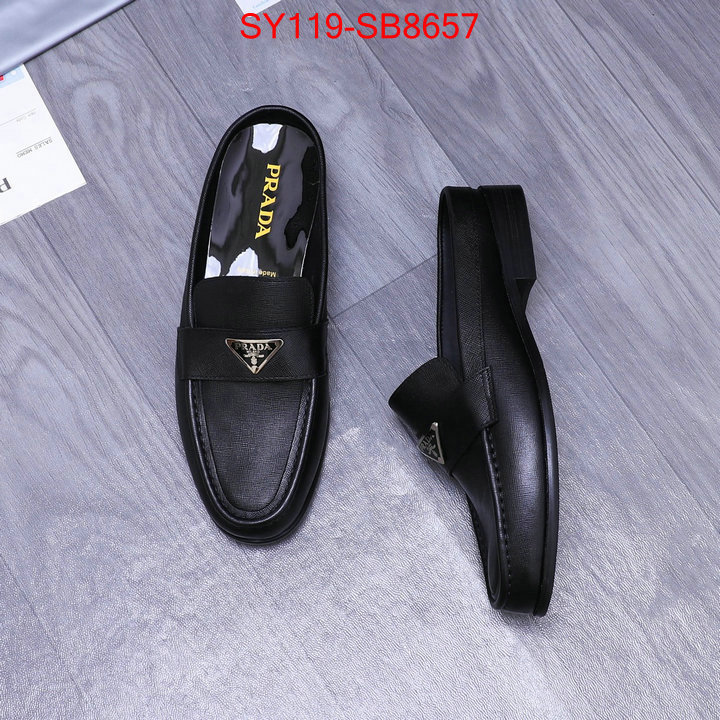 Men shoes-Prada top quality designer replica ID: SB8657 $: 119USD