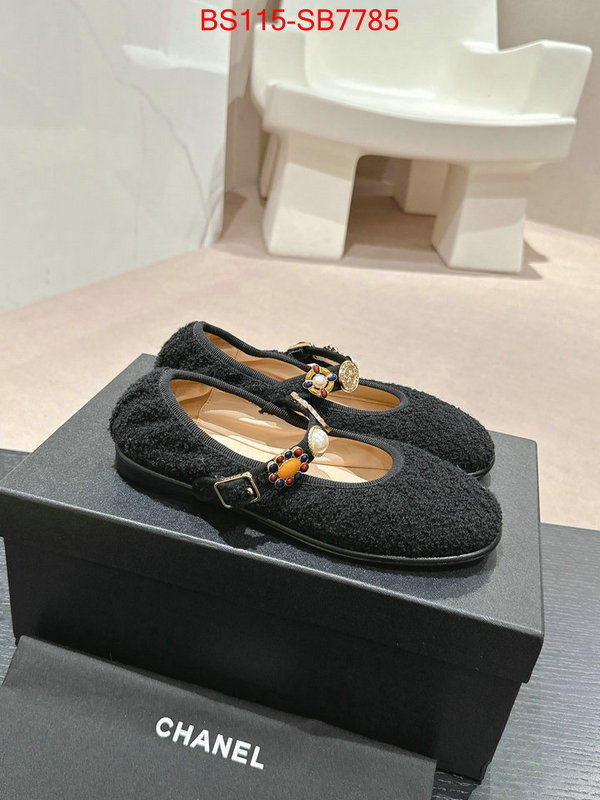 Women Shoes-Chanel designer high replica ID: SB7785 $: 115USD