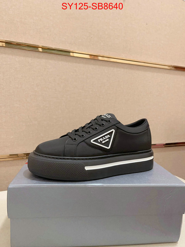 Men shoes-Prada best replica 1:1 ID: SB8640 $: 125USD