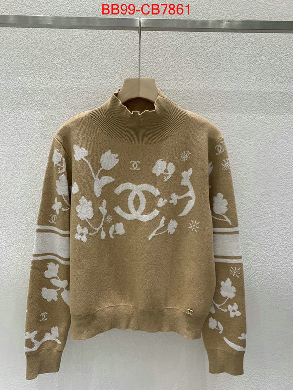 Clothing-Chanel luxury fake ID: CB7861 $: 99USD