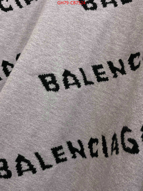 Clothing-Balenciaga we offer ID: CB7524 $: 79USD