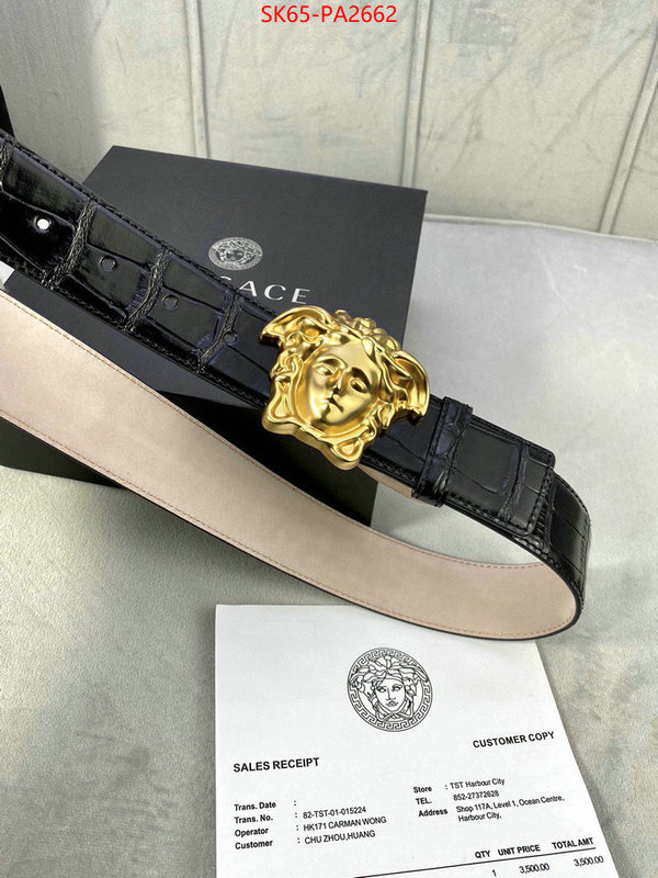 Belts-Versace hot sale ID: PA2662 $: 65USD