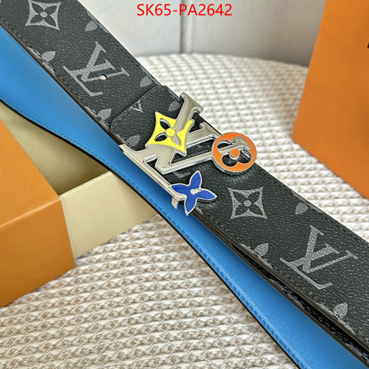 Belts-LV aaaaa+ quality replica ID: PA2642 $: 65USD