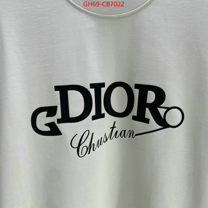 Clothing-Dior shop cheap high quality 1:1 replica ID: CB7022 $: 69USD