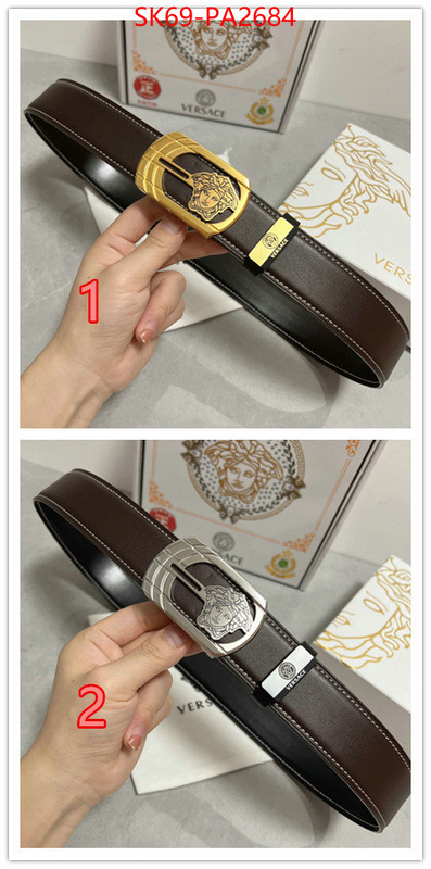 Belts-Versace aaaaa+ replica designer ID: PA2684 $: 69USD