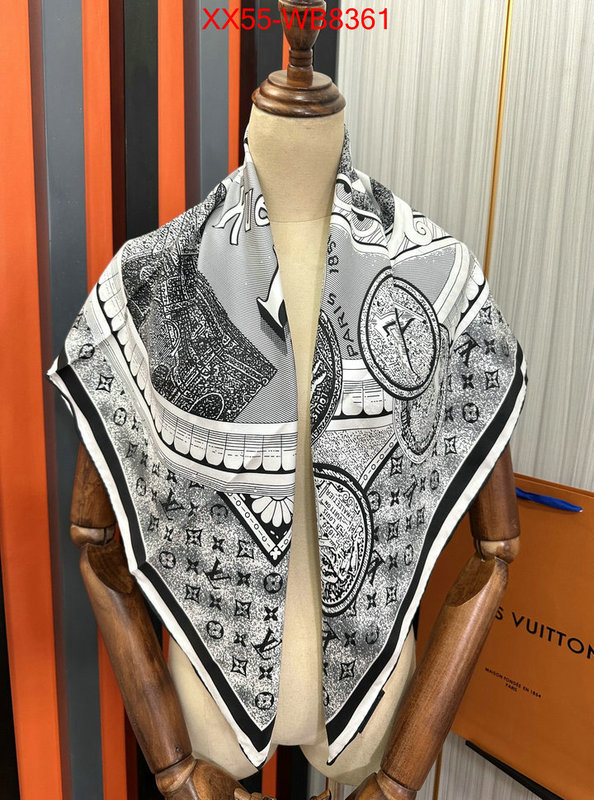 Scarf-LV 1:1 replica wholesale ID: MB8361 $: 55USD