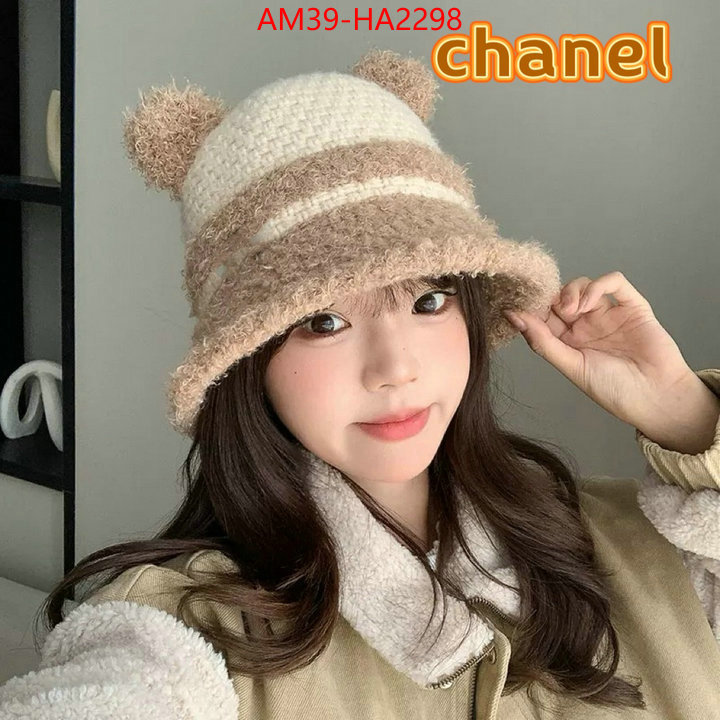 Cap (Hat)-Chanel how can i find replica ID: HA2298 $: 39USD