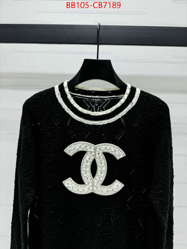 Clothing-Chanel 7 star ID: CB7189 $: 105USD