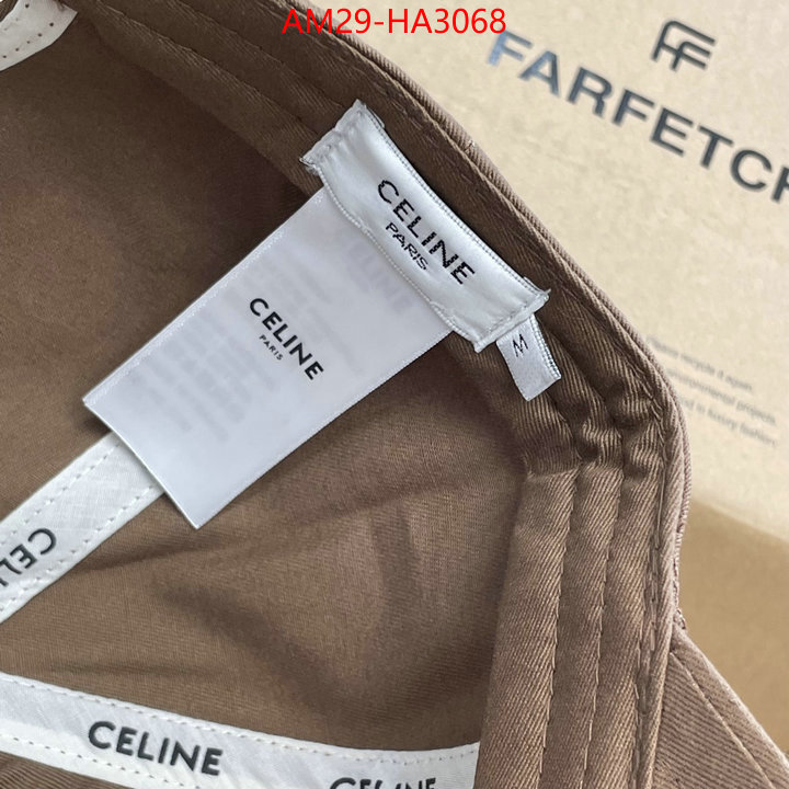 Cap(Hat)-Celine what is a 1:1 replica ID: HA3068 $: 29USD