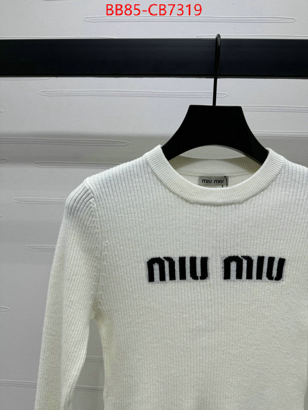 Clothing-MIU MIU where should i buy to receive ID: CB7319 $: 85USD