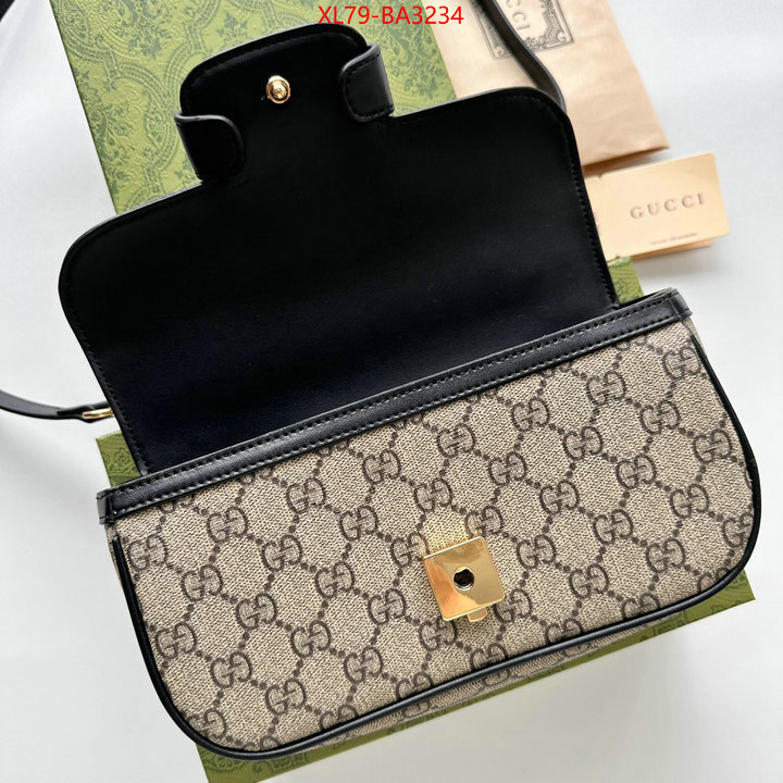 Gucci Bags(4A)-Horsebit- 2024 perfect replica designer ID: BA3234 $: 79USD,