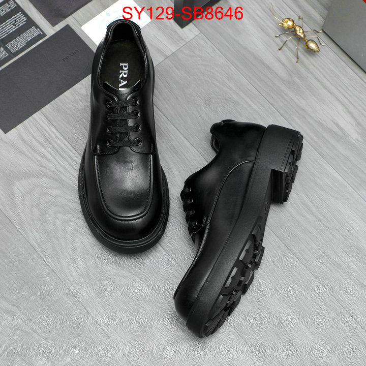 Men shoes-Prada what is top quality replica ID: SB8646 $: 129USD