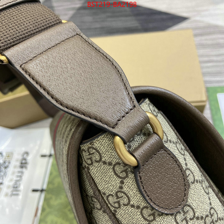 Gucci Bags(TOP)-Crossbody- found replica ID: BA2198 $: 219USD,