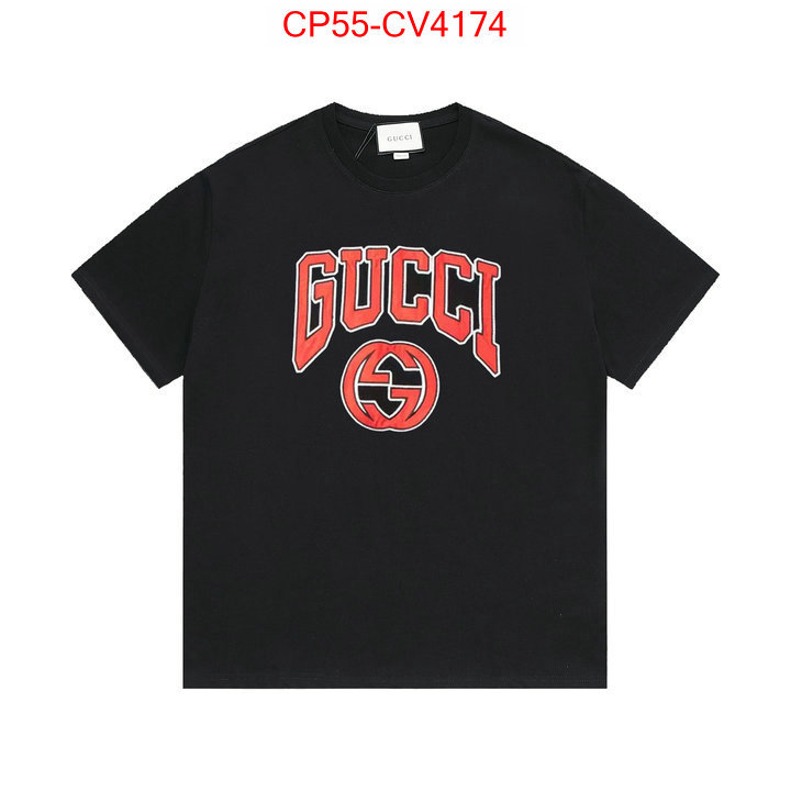 Clothing-Gucci what best designer replicas ID: CV4174 $: 55USD