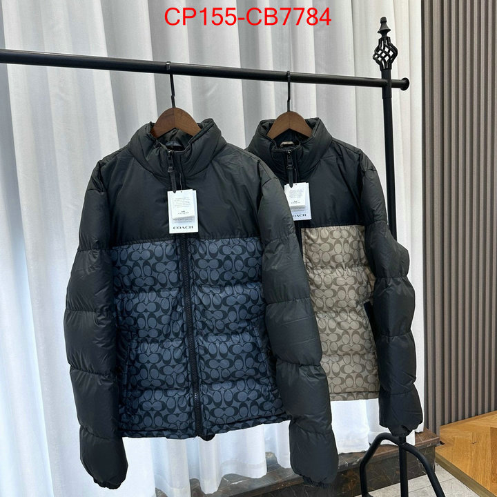 Down jacket Men-Coach how to find replica shop ID: CB7784 $: 155USD