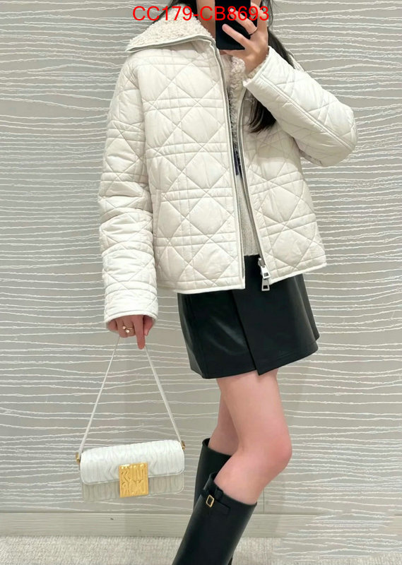 Down jacket Women-Dior what is a counter quality ID: CB8693 $: 179USD