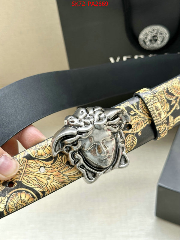 Belts-Versace high quality happy copy ID: PA2669 $: 72USD