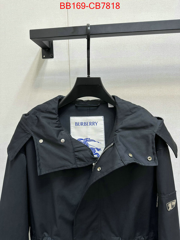 Clothing-Burberry aaaaa+ replica designer ID: CB7818 $: 169USD