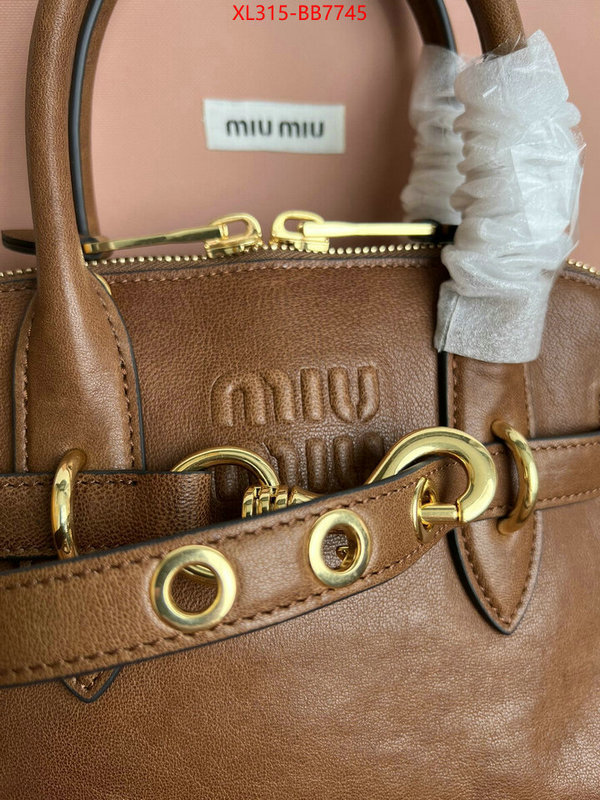 Miu Miu Bags(TOP)-Handbag- buy cheap ID: BB7745 $: 315USD,