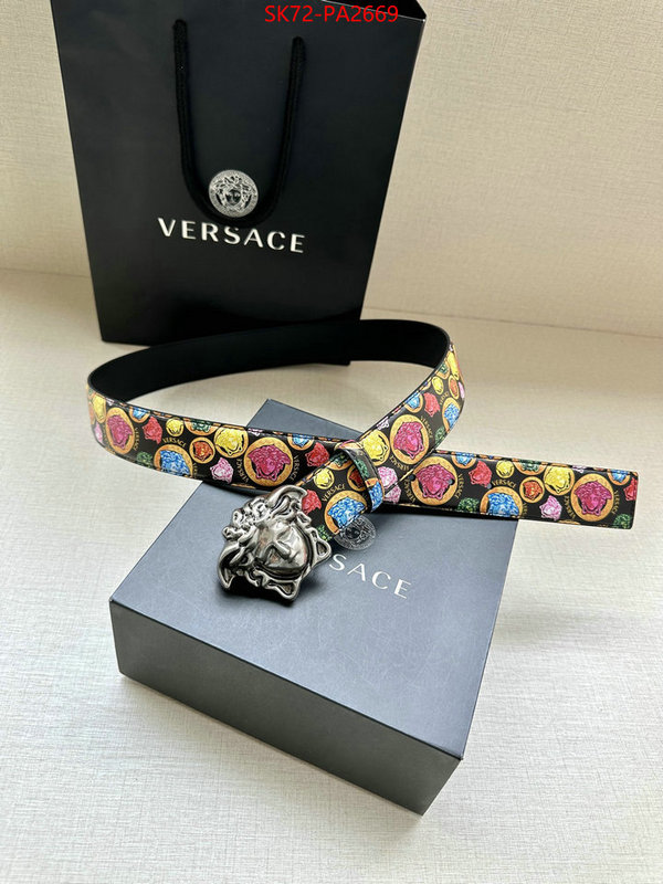 Belts-Versace high quality happy copy ID: PA2669 $: 72USD