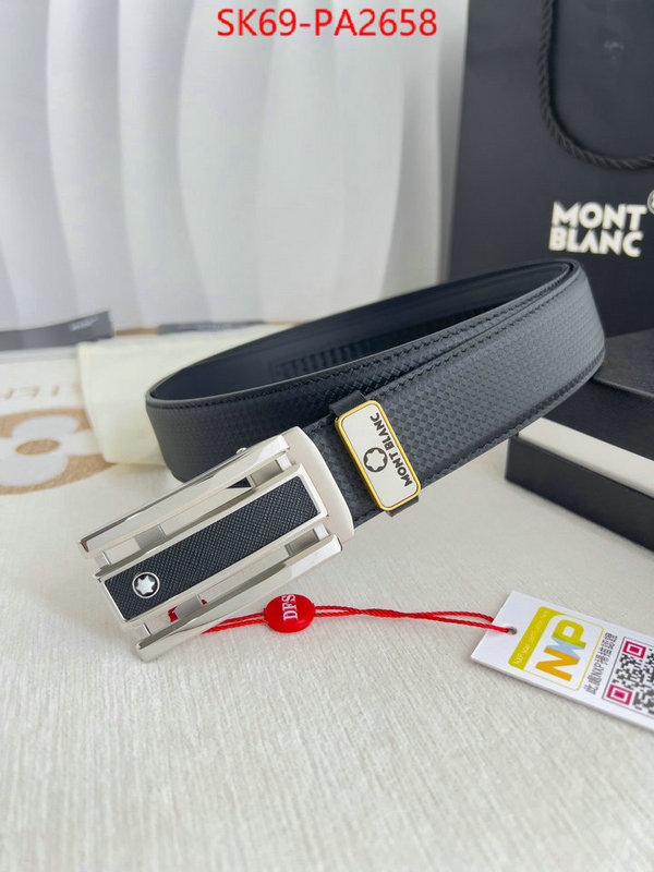 Belts-Montblanc high quality designer replica ID: PA2658 $: 69USD