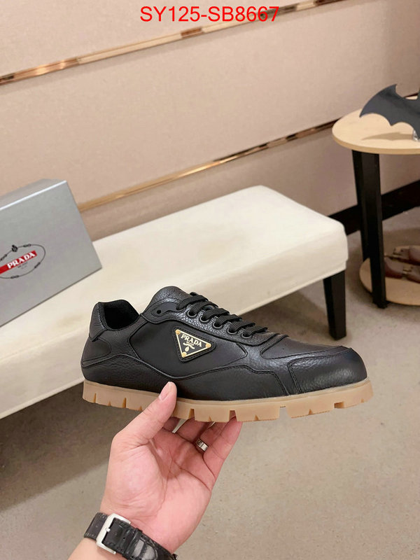 Men shoes-Prada where can i find ID: SB8667 $: 125USD